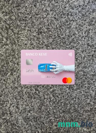 Angola Banco Keve wygląd zdjęcia mastercard skan PSD + zdjęcie